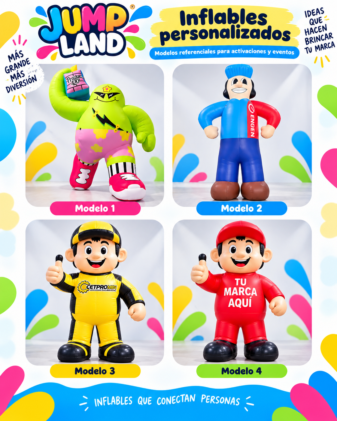 Inflable Gigante para Activaciones de Marca